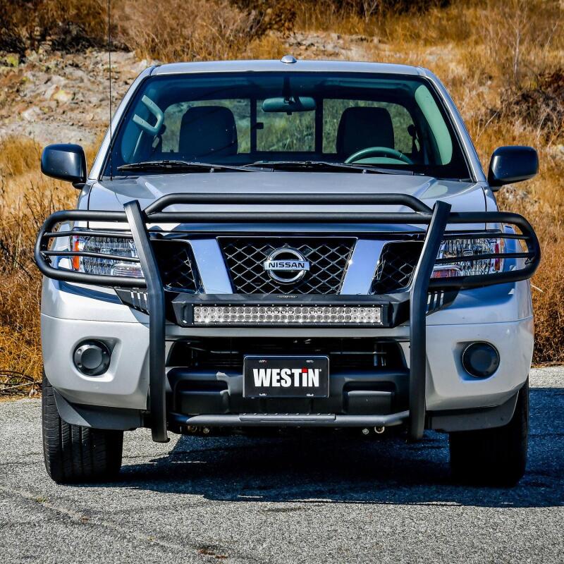 Westin 12-20 Nissan Frontier Sportsman X Grille Guard - Textured Black 40-32075 40-32075 Photo - Mounted