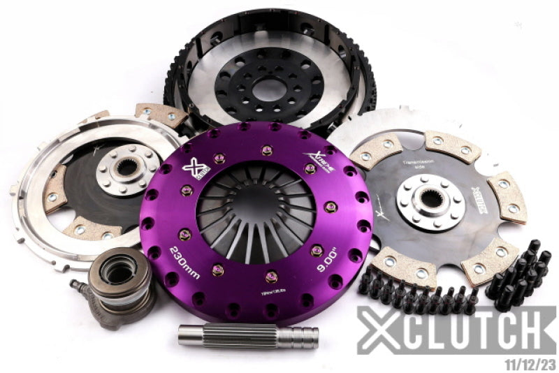 XCLUTCH XCL Clutch - 9in Twin Solid Ceramic Drivetrain Clutch Kits - Multi main image