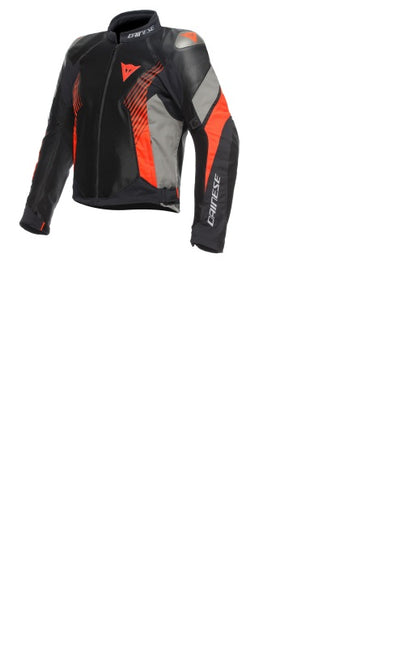 Dainese Super Rider 2 Absoluteshell Jacket Black/Dark Gull Gray/Fluorescent Red Size - 58 201654630-85I-58 201654630-85I-58 User 1