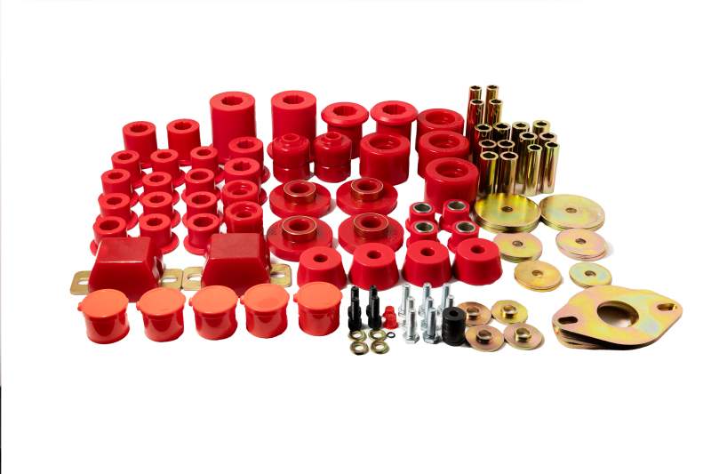 Energy Suspension ES Hyper-Flex Sets - Red Suspension Bushing Kits main image