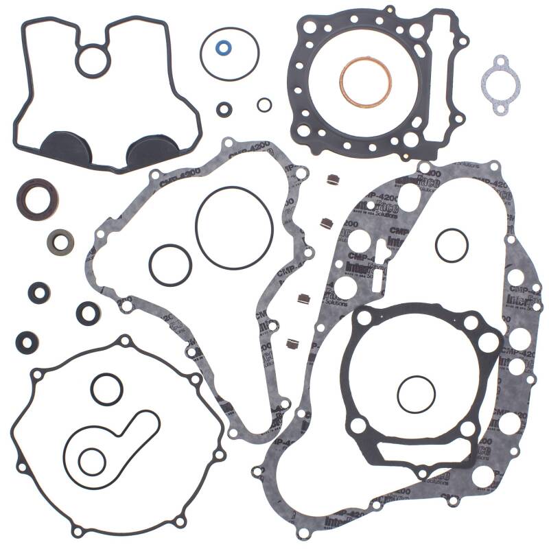 Vertex Pistons Vertex Gaskets 2009 Suzuki LT-R450 Complete Gasket Kit w/ Oil Seals 811935 811935 Photo - Primary
