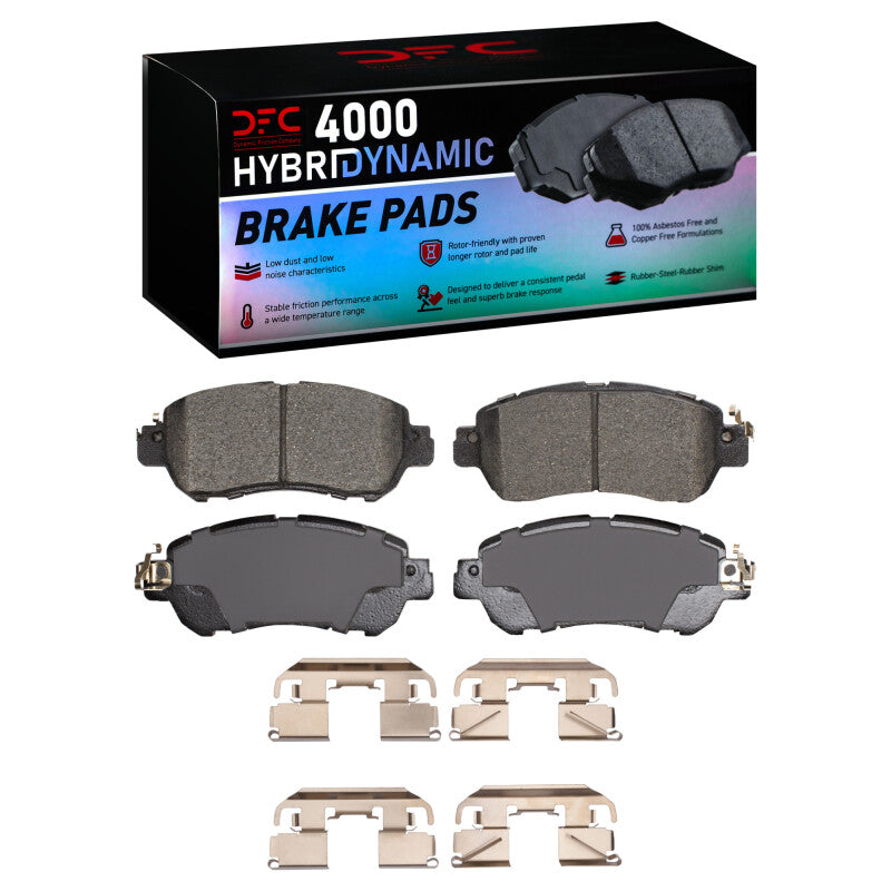 DFC DFC 4000 HybriDynamic Brake Pads Brakes, Rotors & Pads Brake Pads - OE main image