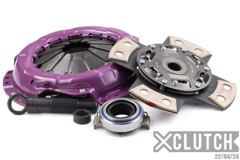 XCLUTCH 93-97 Toyota Corolla CE 1.6L Stage 2 Sprung Ceramic Clutch Kit XKTY22007-1B XKTY22007-1B Photo - Primary