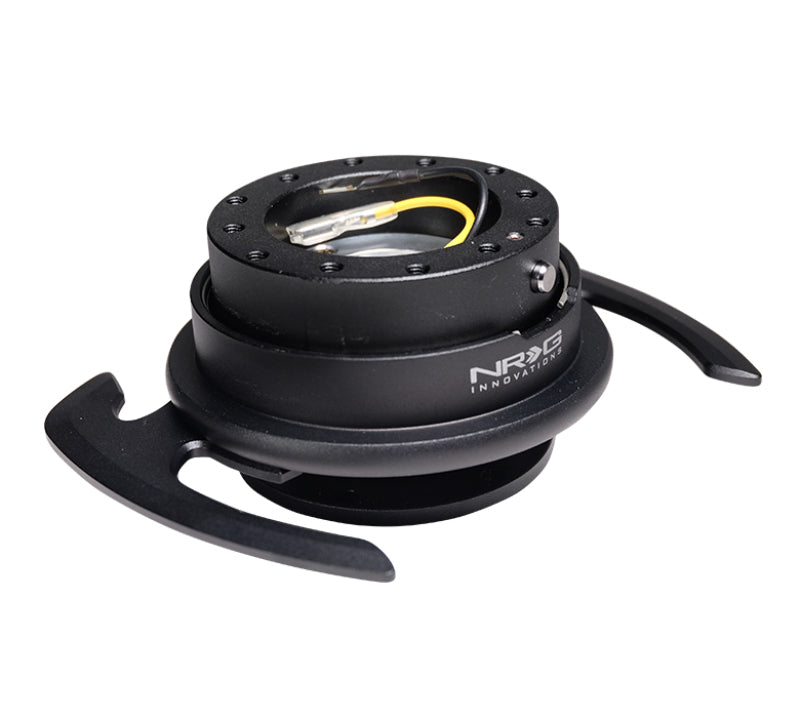 NRG Quick Release Kit - Black Body / Black Ring w/ Handles SRK-700BK Photo - Primary
