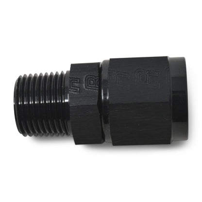 Russell -8 AN AN Female To Male NPT (Black Finish) 614217 Photo - out of package