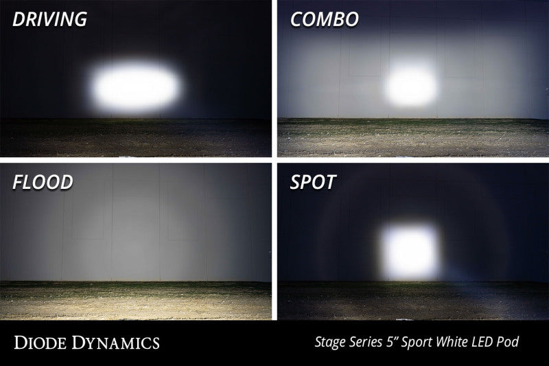 Diode Dynamics SS5 LED Pod Sport - White Combo (Pair) DD6769P DD6769P User 6