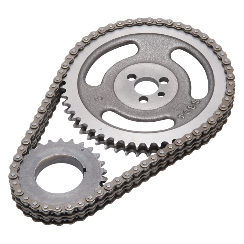 Edelbrock Timing Chain and gear Set BBC Sng/Keyway 7809 Photo - out of package