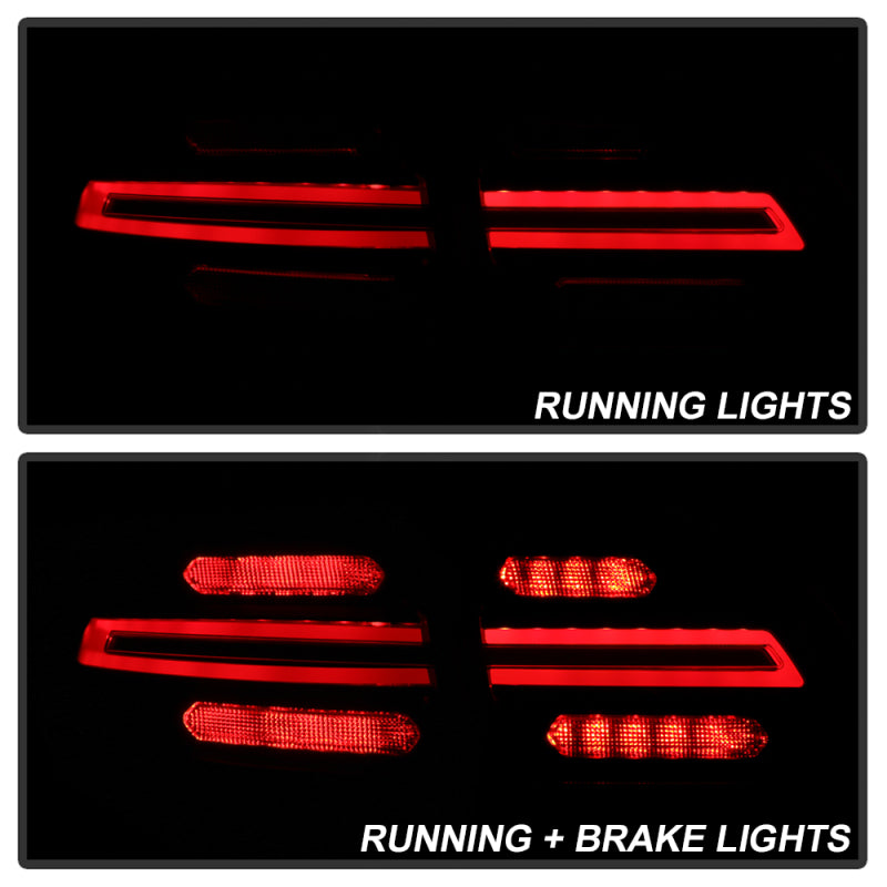 Spyder Porsche Cayenne 958 11-14 LED Tail Lights - Sequential Signal - Red Smoke 5086907 5086907 User 6