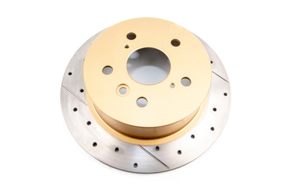 DBA 13-18 Lexus ES300h Rear Drilled & Slotted Street Series Rotor 2713X 2713X Photo - out of package