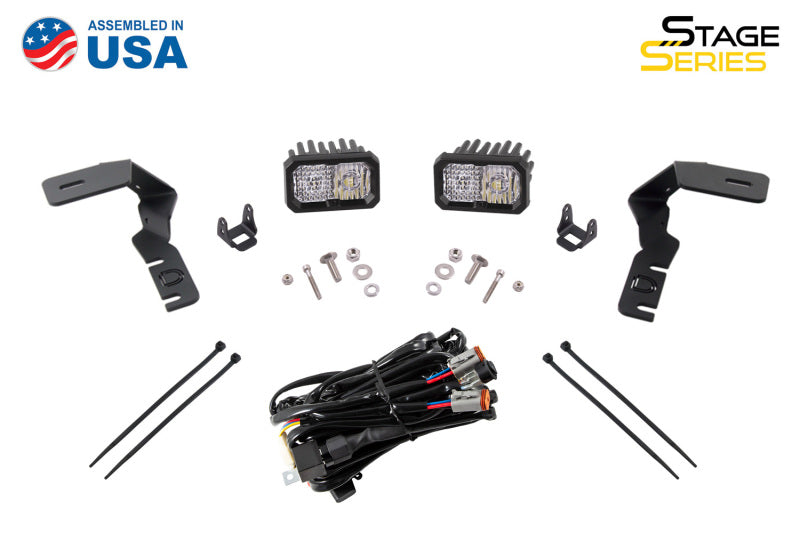 Diode Dynamics 19-21 Ford Ranger Sport SS3 LED Ditch Light Kit - White Combo DD6583 DD6583 User 7