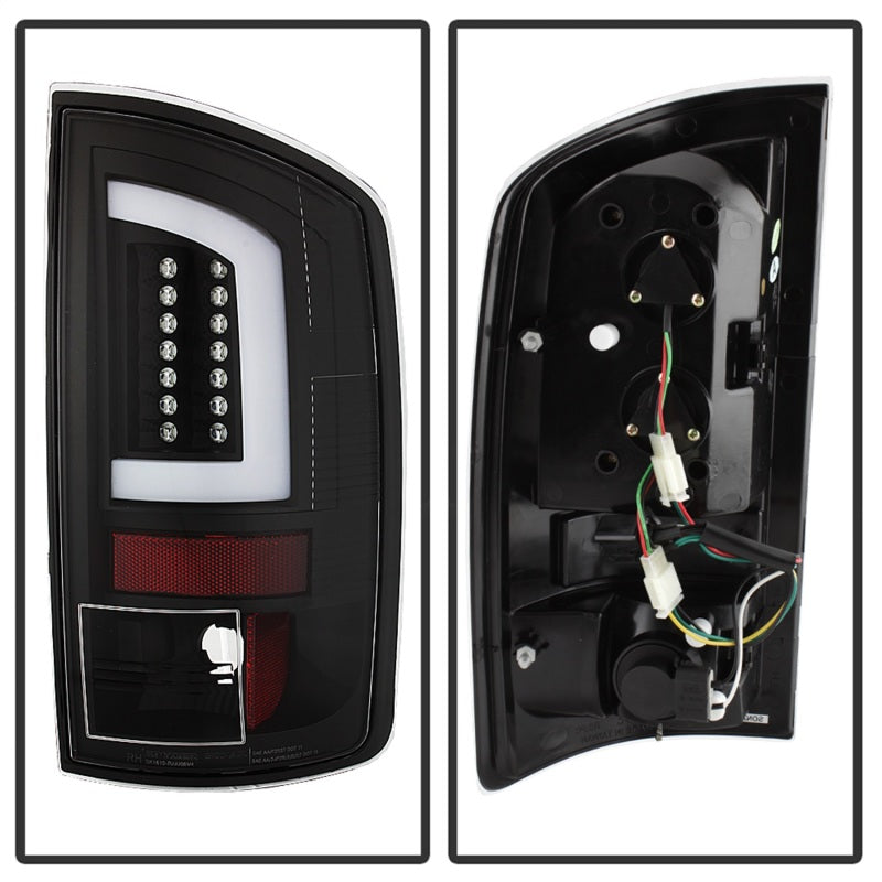 Spyder 03-06 Dodge Ram 2500/3500 V3 Light Bar LED Tail Light - Black (ALT-YD-DRAM02V3-LBLED-BK) 5084118 5084118 Photo - Unmounted