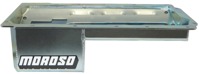 Moroso Dart LS Next Swap (w/Aluminum Spacers) Wet Sump 7qt 6in Baffled Steel Oil Pan 20151 20151 Photo - Primary