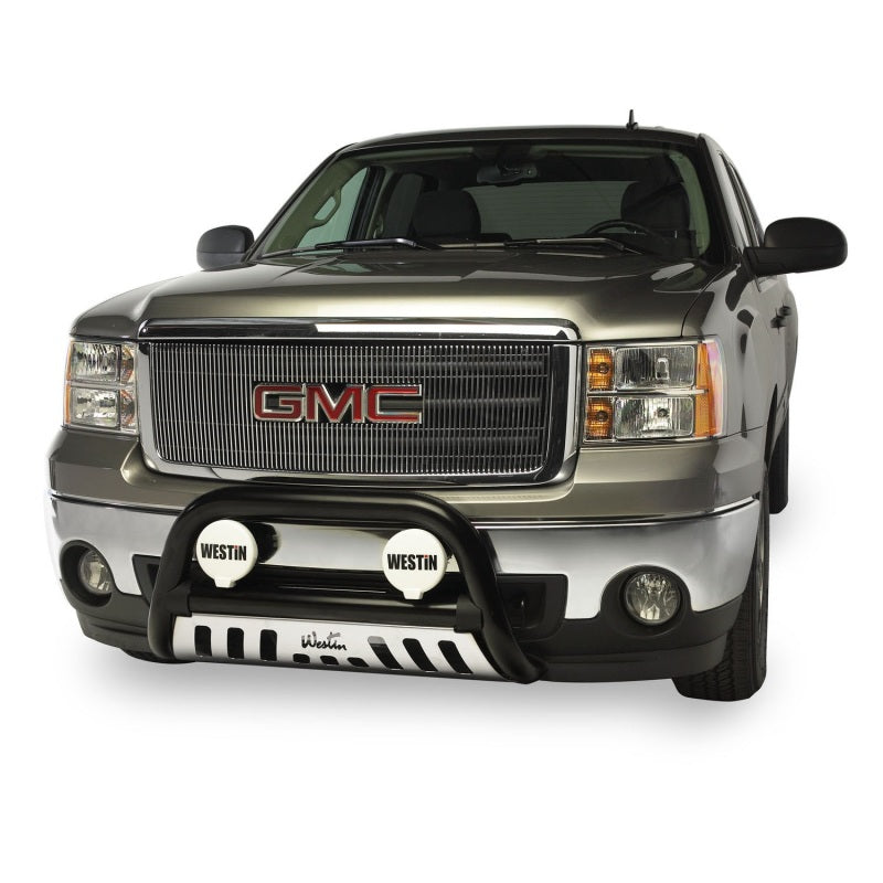 Westin 2007-2013 Chevy Silverado 1500 (Excl Denali) Ultimate Bull Bar - Black 32-2275 32-2275 Photo - Primary