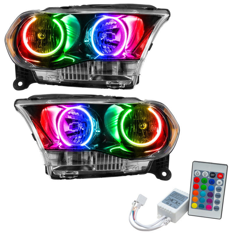 ORACLE Lighting Oracle 11-13 Dodge Durango SMD HL Halogen - Black - ColorSHIFT w/ Simple Controller 7102-504 7102-504 Photo - Primary