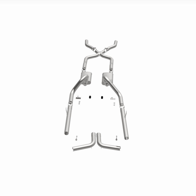 MagnaFlow Chevrolet Bel Air Street Series Crossmember-Back Performance Exhaust System 16596 360 Degree Image Set