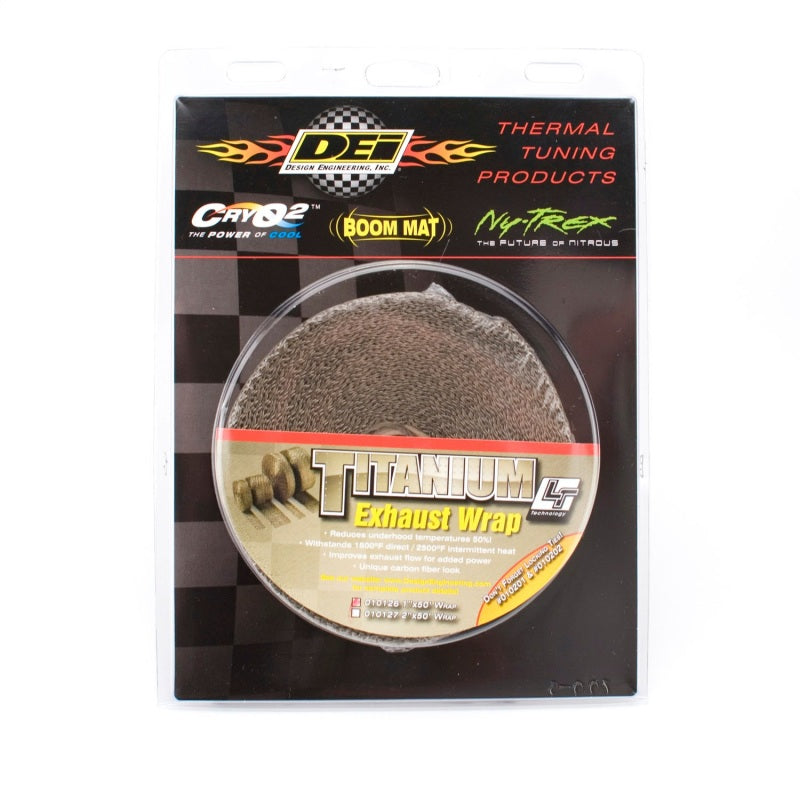 DEI Exhaust Wrap 1in x 50ft - Titanium 10126 10126 Photo - Unmounted