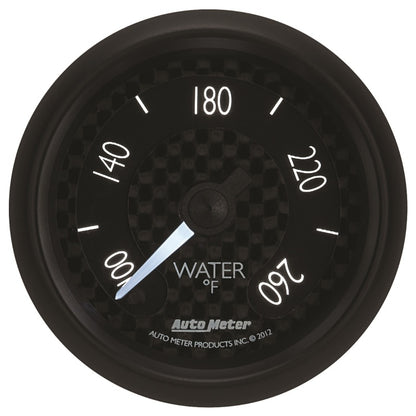 Autometer GT Series 52mm Full Sweep Electronic 100-260 Deg F Water Temperature Gauge 8055 8055 User 4
