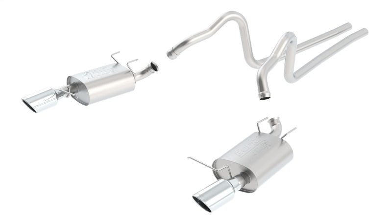 Borla 11-12 Ford Mustang 3.7L AT/MT RWD 2dr ATAK SS Catback Exhaust 140398 140398 Photo - Primary