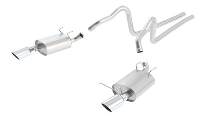 Borla 11-12 Ford Mustang 3.7L AT/MT RWD 2dr ATAK SS Catback Exhaust 140398 140398 Photo - Primary