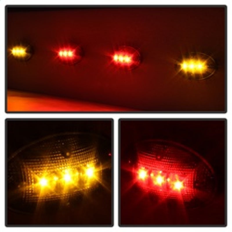 SPYDER Xtune Ford Superduty F250-F550 99-10 Dually Fender LED Side Fender Lights Smoke ACC-LED-FDSD99-SL-SM 9924668 9924668 Photo - Unmounted