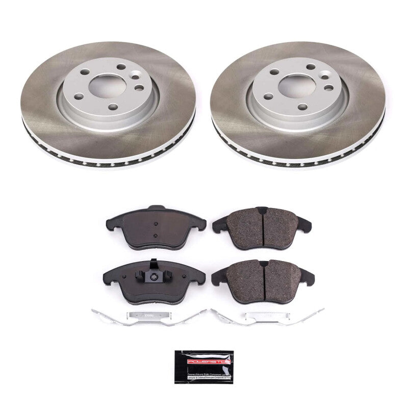 PowerStop Power Stop 08-16 Volvo XC70 Front Semi-Coated Rotor Kit SC4700 SC4700 Photo - Primary