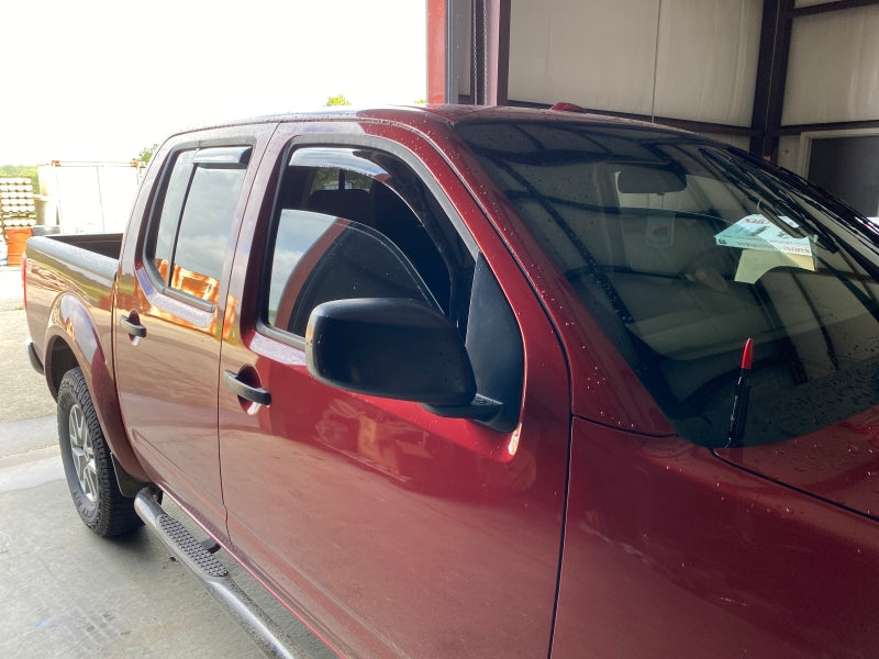 EGR 05+ Nissn Frontier Crew Cab In-Channel Window Visors - Set of 4 575811 575811 Photo - lifestyle view