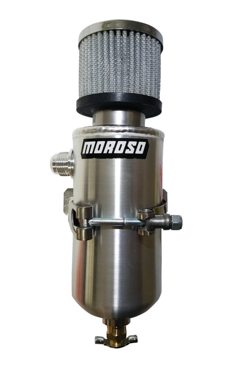 Moroso Breather Tank, Alum. With A -10AN Male 85459 Photo - Primary