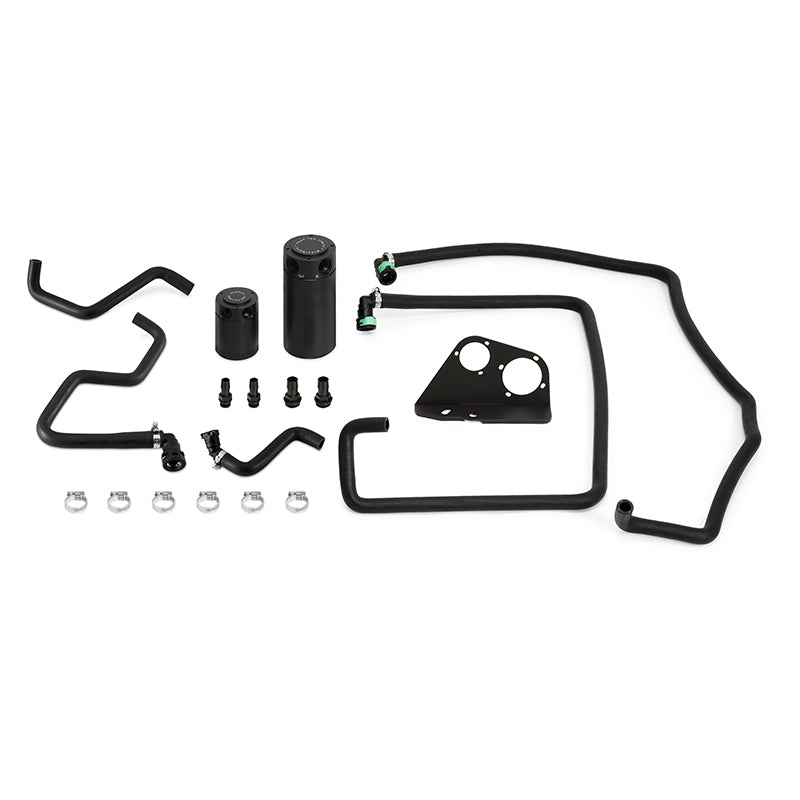 Mishimoto 2017+ Ford F-150 3.5L EcoBoost Baffled Oil Catch Can Kit MMBCC-F35T-17SBE MMBCC-F35T-17SBE Photo - Primary