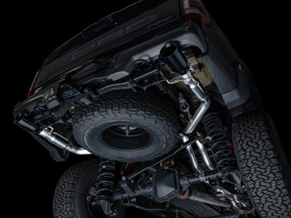 AWE Tuning AWE Gen 3 Ford Raptor SwitchPath Exhaust  - Diamond Black Tips 3025-33356 3025-33356 Photo - Mounted
