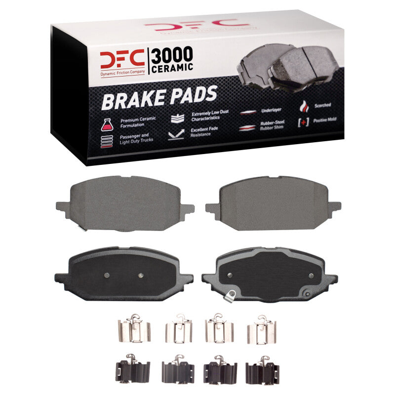 DFC DFC 3000 Ceramic Brake Pads Brakes, Rotors & Pads Brake Pads - OE main image