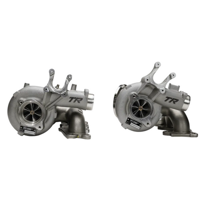 Tomioka Racing (TR) TR DCBB S55 Twin Turbo Kit with Exhaust Manifold & Intake Pipes for BMW F8X M2 Competition / M3 / M4 - 800HP+ Capable TR-TW2008