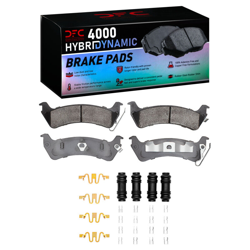 DFC DFC 4000 HybriDynamic Brake Pads Brakes, Rotors & Pads Brake Pads - OE main image
