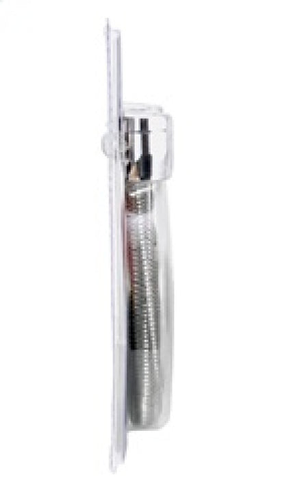 Spectre Stainless Steel Flex Fuel Line 3/8in. ID - 3ft. w/Chrome Clamps 29498 29498 Photo - in package