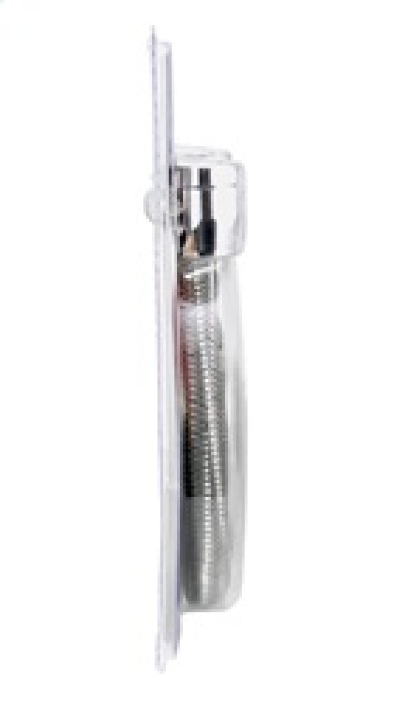 Spectre Stainless Steel Flex Fuel Line 3/8in. ID - 3ft. w/Chrome Clamps 29498 29498 Photo - in package