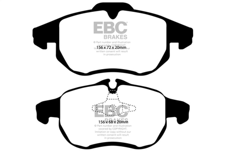 EBC Disc Brake Pad Set DP41414R Photo - Primary