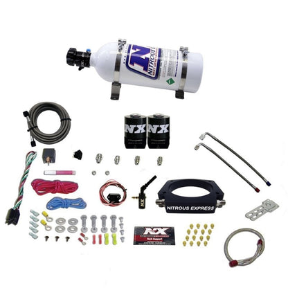 Nitrous Express 2014+ GM 6.2L Truck Nitrous Plate Kit (35-300HP) w/5lb Bottle 20937-05 20937-05 Photo - Primary