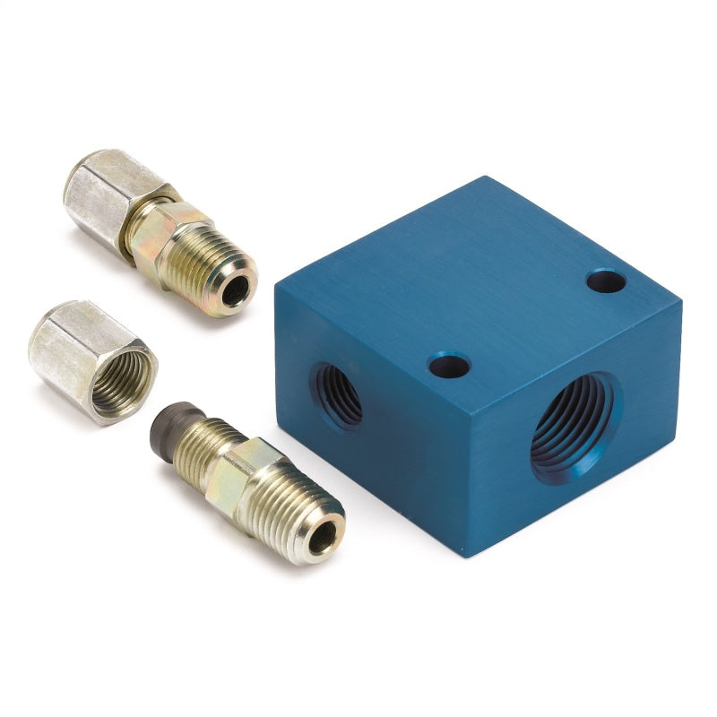Autometer Fitting, Adapter, Transmission Line, 5/16" Od Tubing, 1/2" Nptf 2287 Photo - Primary