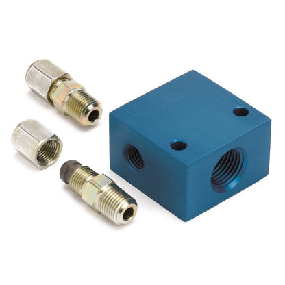 Autometer Fitting, Adapter, Transmission Line, 5/16" Od Tubing, 1/2" Nptf 2287 Photo - Primary