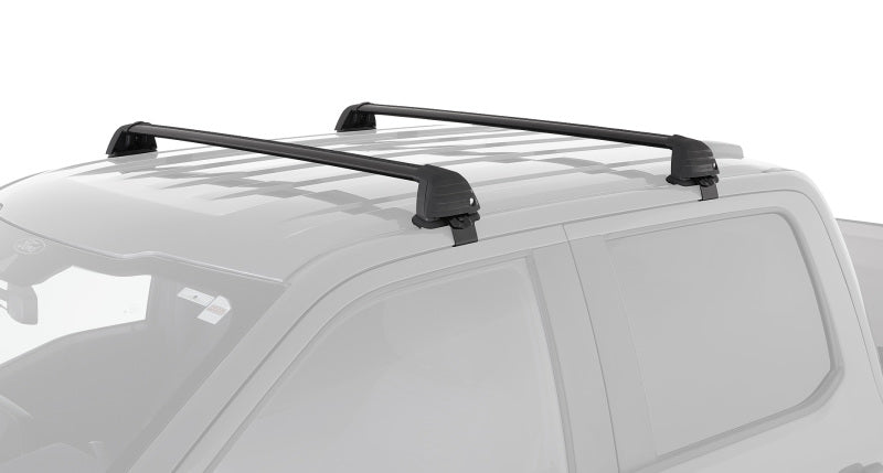 Rhino-Rack 04-08 Ford F150 Supercrew Vortex ROC25 Flush 2 Bar Roof Rack - Black RV0648B RV0648B Photo - Primary