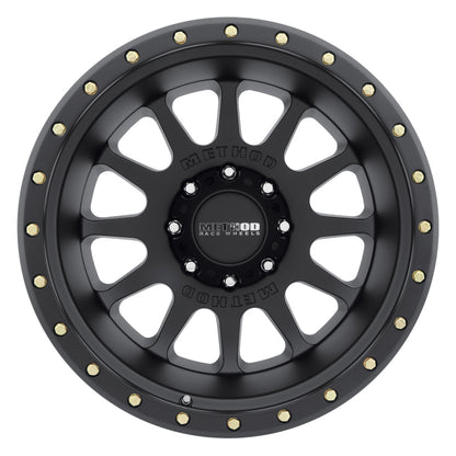 Method Race Wheels MR605 NV Wheel Matte Black 20x12 -52 8x6.5 MR60521280552N Photo - Close Up