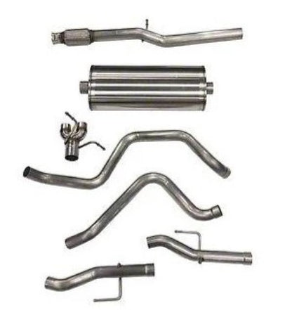 Corsa 19+ GM Silverado/Sierra 5.3L V8 3in Dual Rear Exit 157in Wheelbase Catback - Sport (No Tips) 21043 21043 User 1