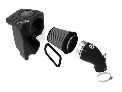 aFe POWER Momentum GT Pro Dry S Intake System 16-19 Audi A4/Quattro I4-2.0L (T) 50-70032D 50-70032D Photo - Unmounted