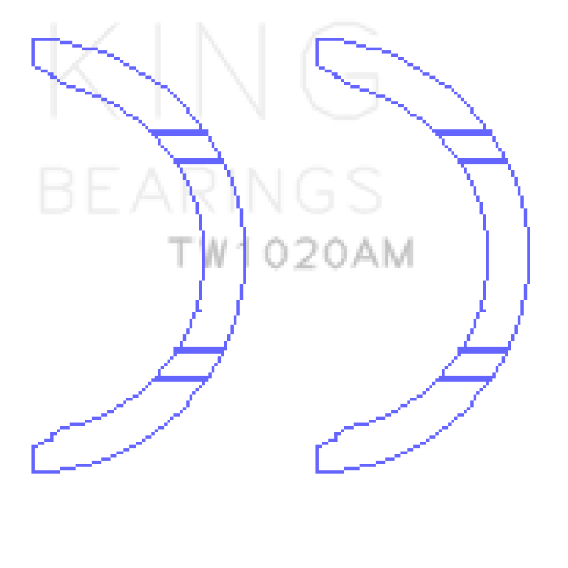 King Engine Bearings King 05-12 Nissan VQ40DE 6 Cyl Thrust Washer Set TW1020AM TW1020AM Photo - Primary