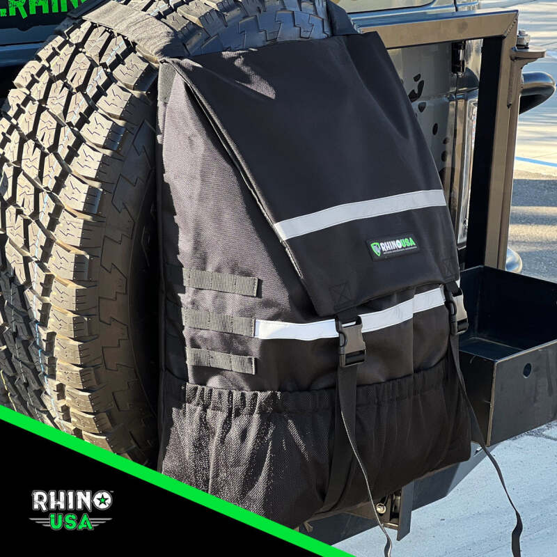 Rhino USA Spare Tire Trash Bag - Black TIREBAG-BLK TIREBAG-BLK User 3