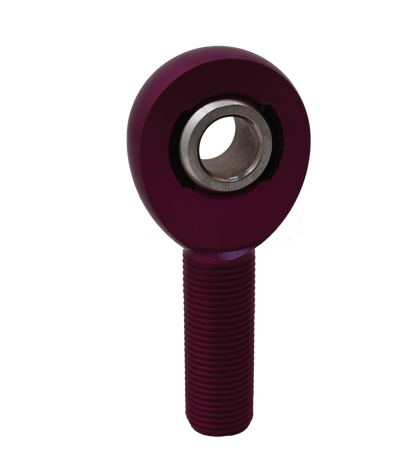 QA1 A Series Endura Rod End - Male/Right Hand - .5in Bore x 5/8-18 - Purple Aluminum AMR8-10PU AMR8-10PU Photo - Primary