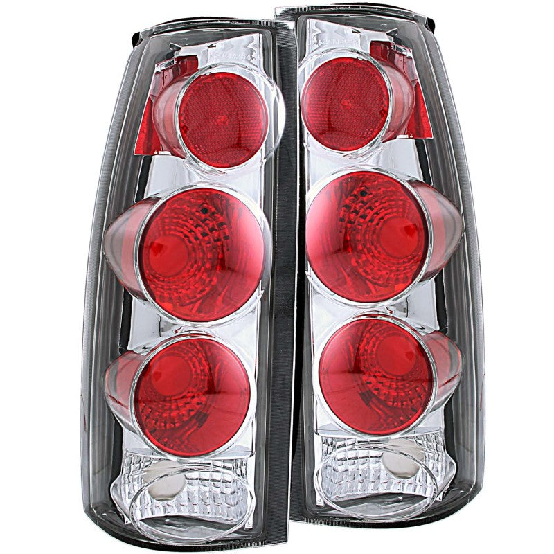 Anzo 1999-2000 Cadillac Escalade Taillights Chrome 3D Style 211017 Photo - Primary
