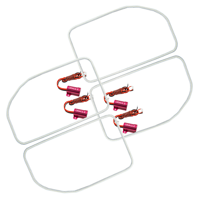 ORACLE Lighting Oracle Ford F250/350 11-16 LED Halo Kit (Square Ring Design) - White 2383-001 2383-001 Photo - Primary