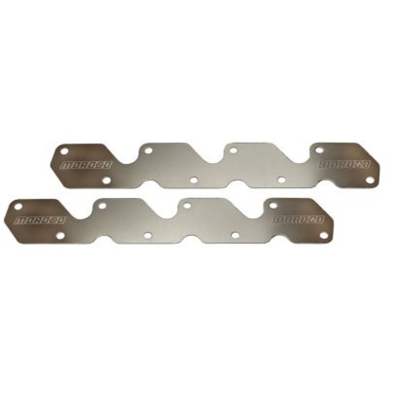 Moroso CFE SBX 4.5in Bore Space Heads Exhaust Block Off Storage Plate - Pair 25159