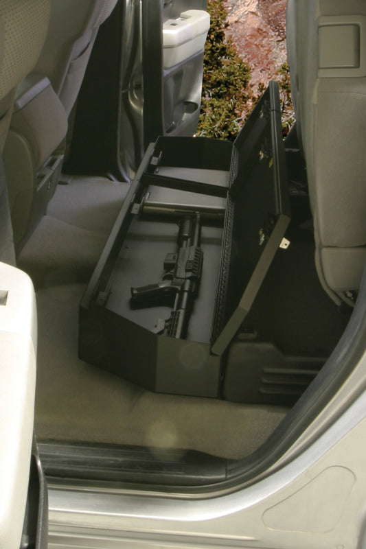 Tuffy Products Tuffy 07-21 Toyota Tundra Double Cab Underseat Lockbox W/ Combo Lock 313-01-A 313-01-A Photo - Mounted
