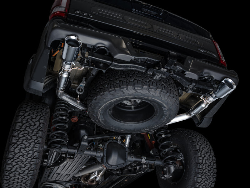AWE Tuning AWE Gen 3 Raptor SwitchPath Exhaust  - Chrome Silver Tips 3025-32356 3025-32356 Photo - Mounted